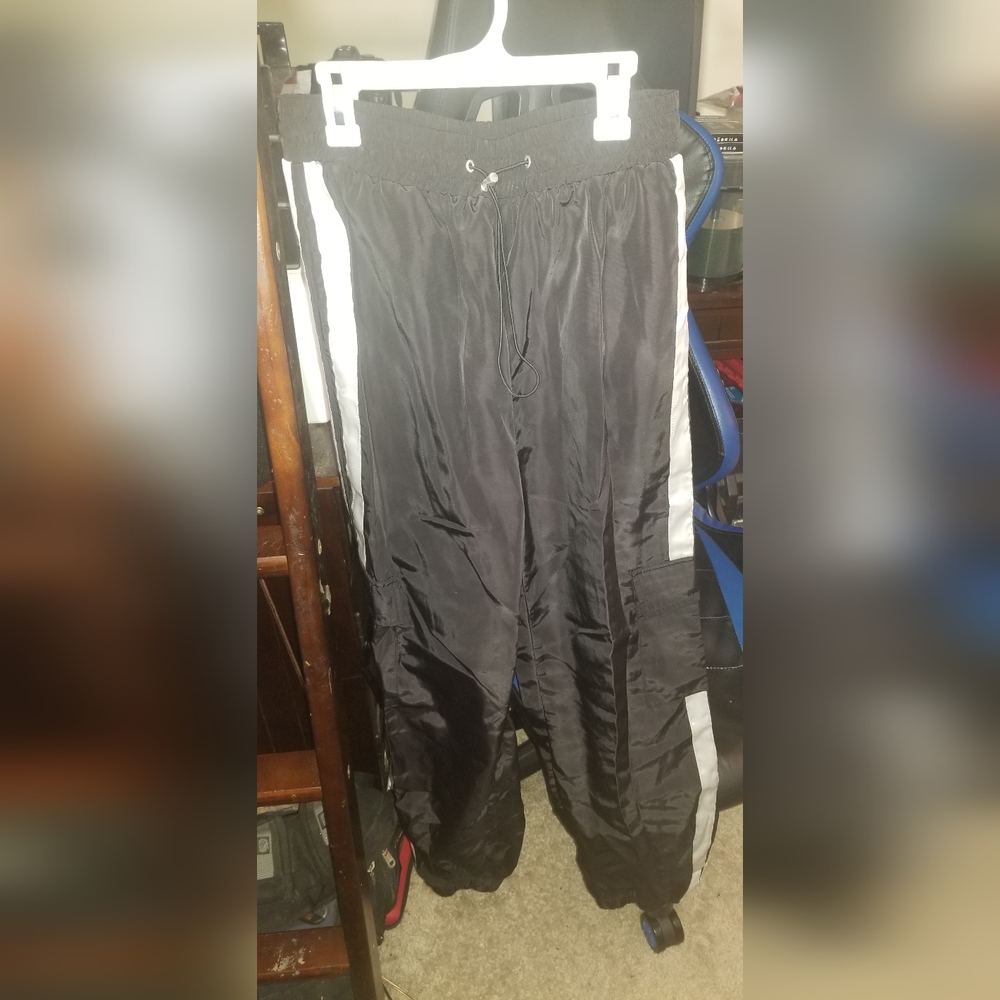 Shein reflective parachute pants
